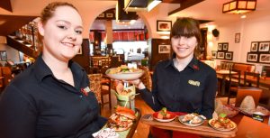Serving staff at Walkergate
