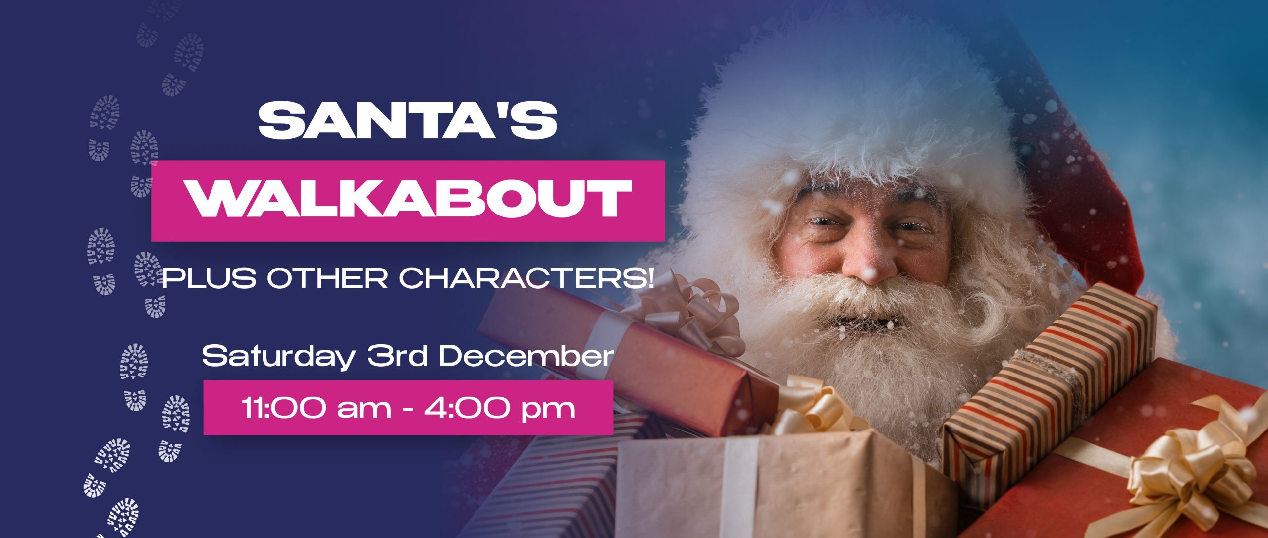 Father Christmas For Santa's Walkabout Web Banner