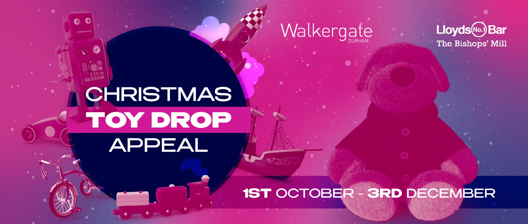 Walkergate Christmas Toy Drop Appeal! Walkergate Durham