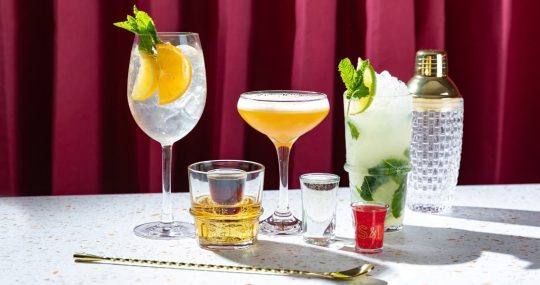 Cocktail making at Slug & Lettuce