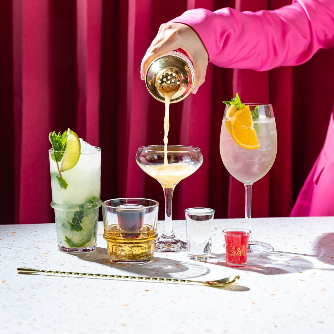 cocktail making
