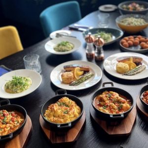 A la carte menu at rio durham