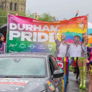 durham pride parade banner