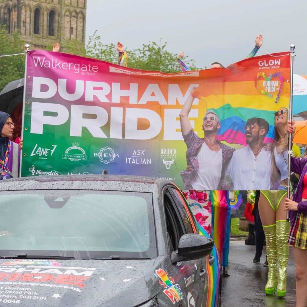 durham pride parade banner