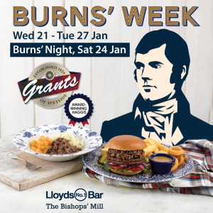 Burns' Week at The Bishops' Mill